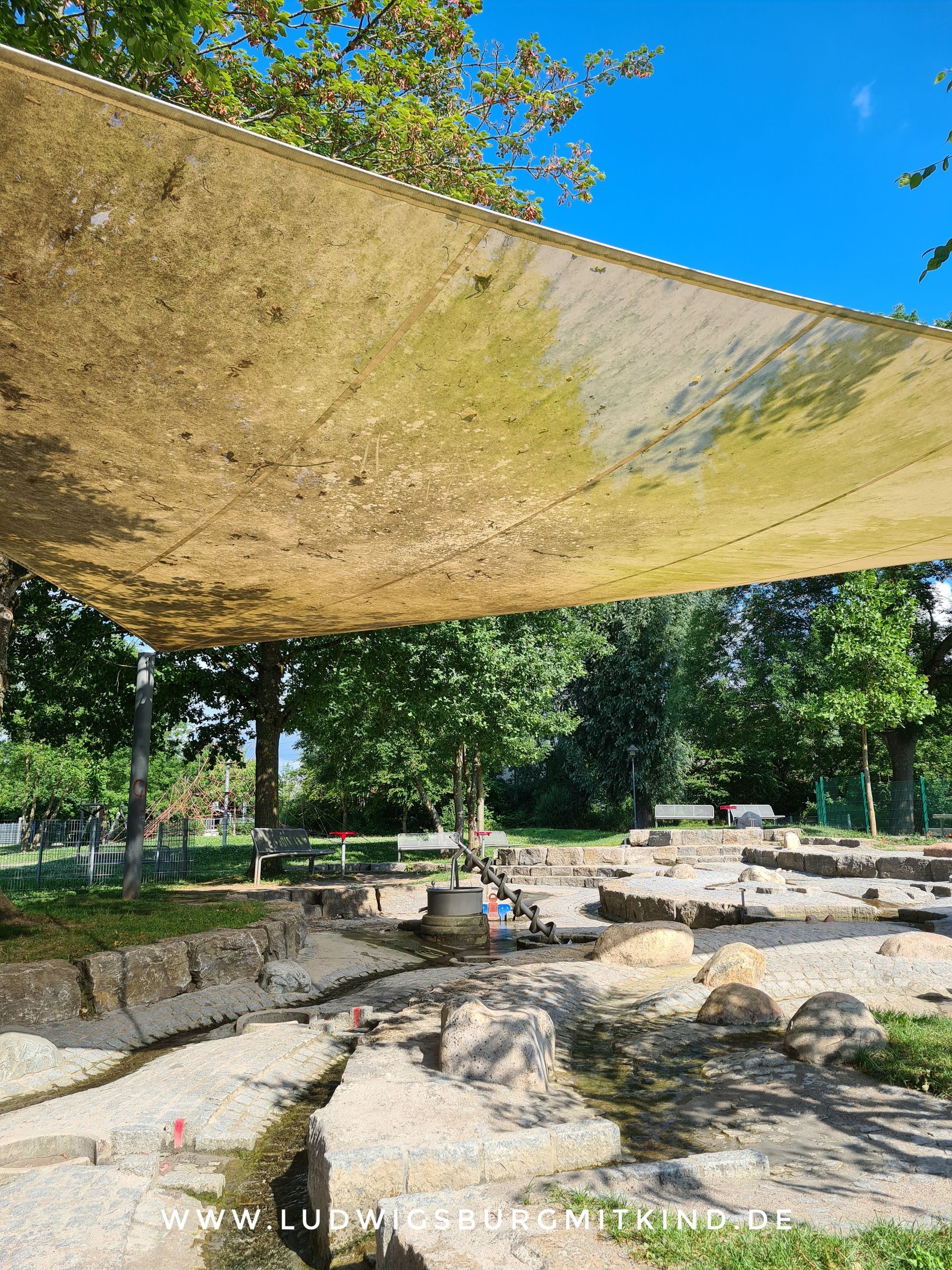 Wasserspielplatz Illingen Enzkreis, Region Ludwigsburg Stuttgart