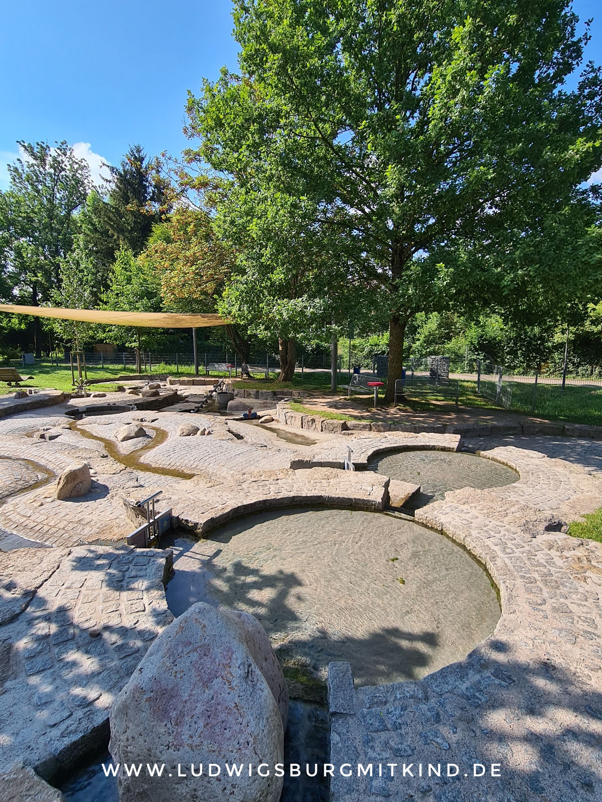 Wasserspielplatz Illingen Enzkreis Familienausflugsziel Sommer Stuttgart Ludwigsburg