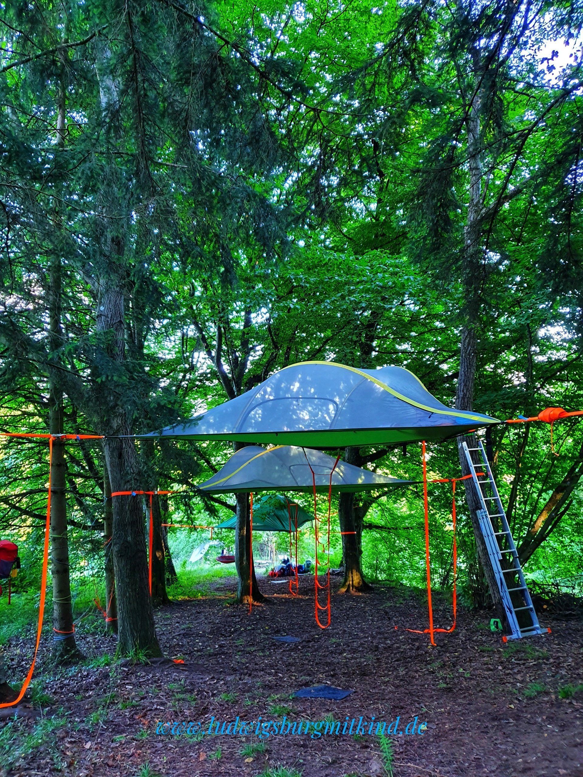 Baumzelten Abenteuerutlaub für Familien im Remstal Baumzelten Abenteuerutlaub für Familien im Remstal