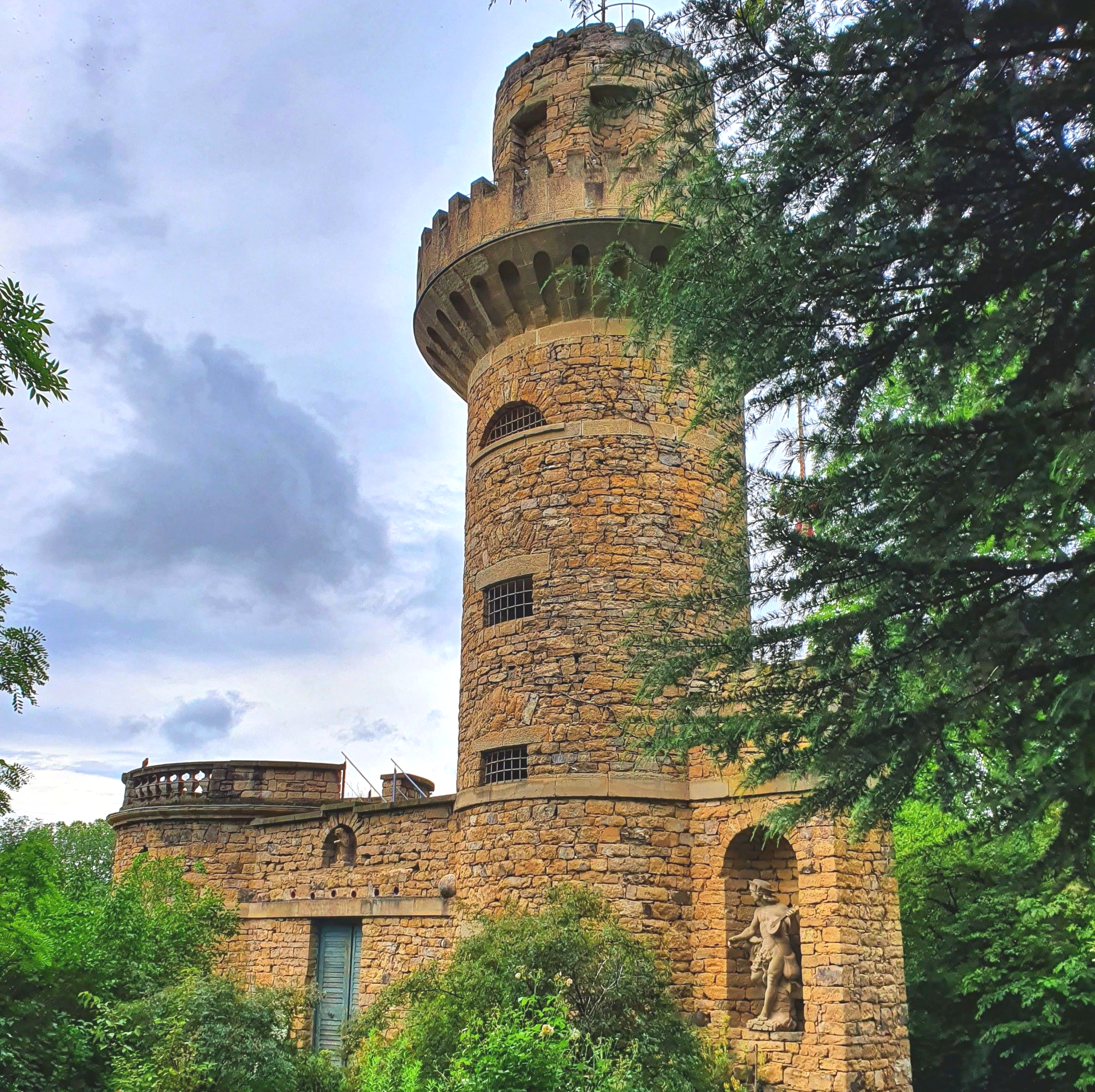 Der Rapunzelturm im Blühenden Barock Ludwigsburg