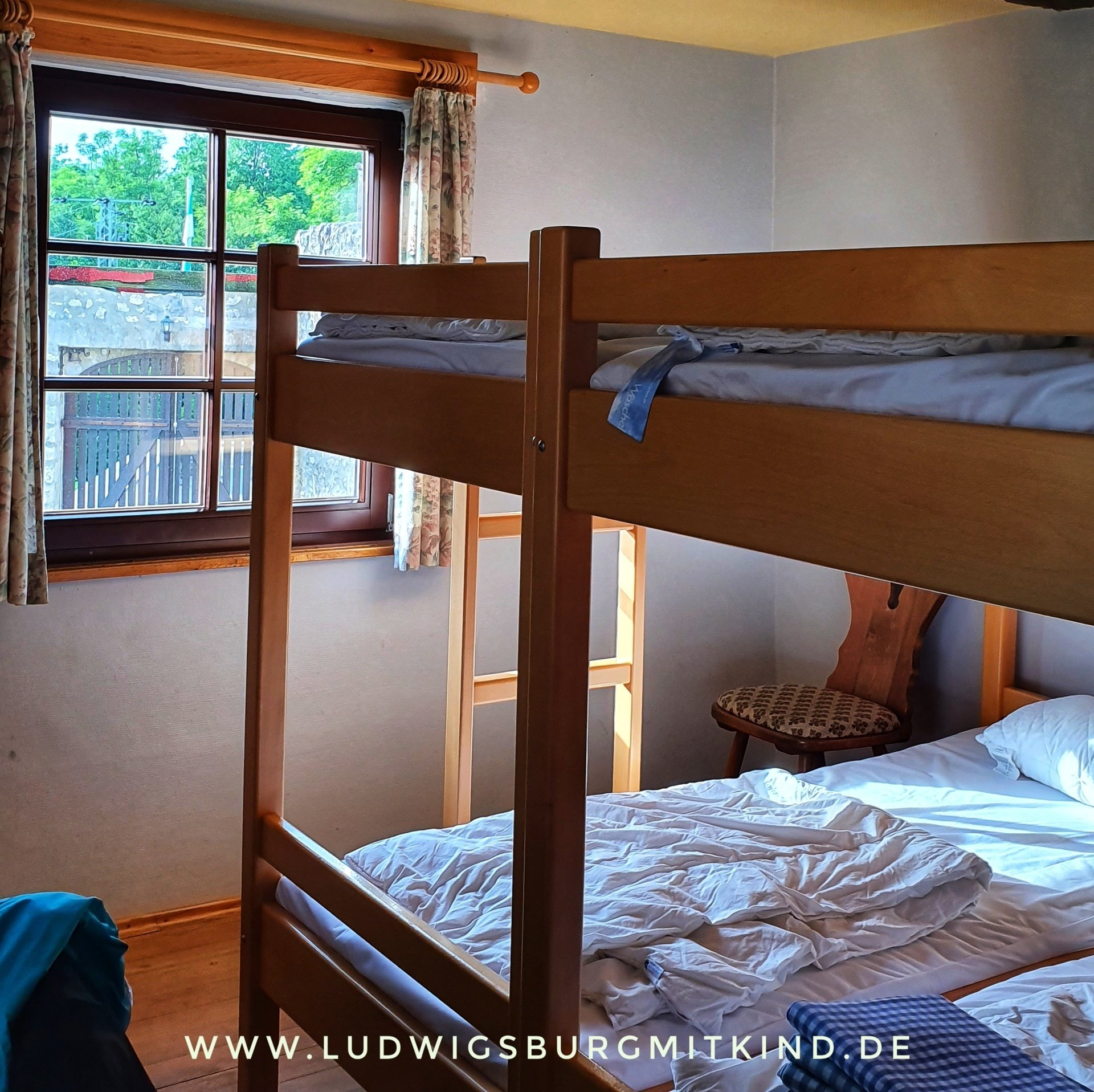 Zimmer in der Burg Derneck auf der Schwäbischen Alb