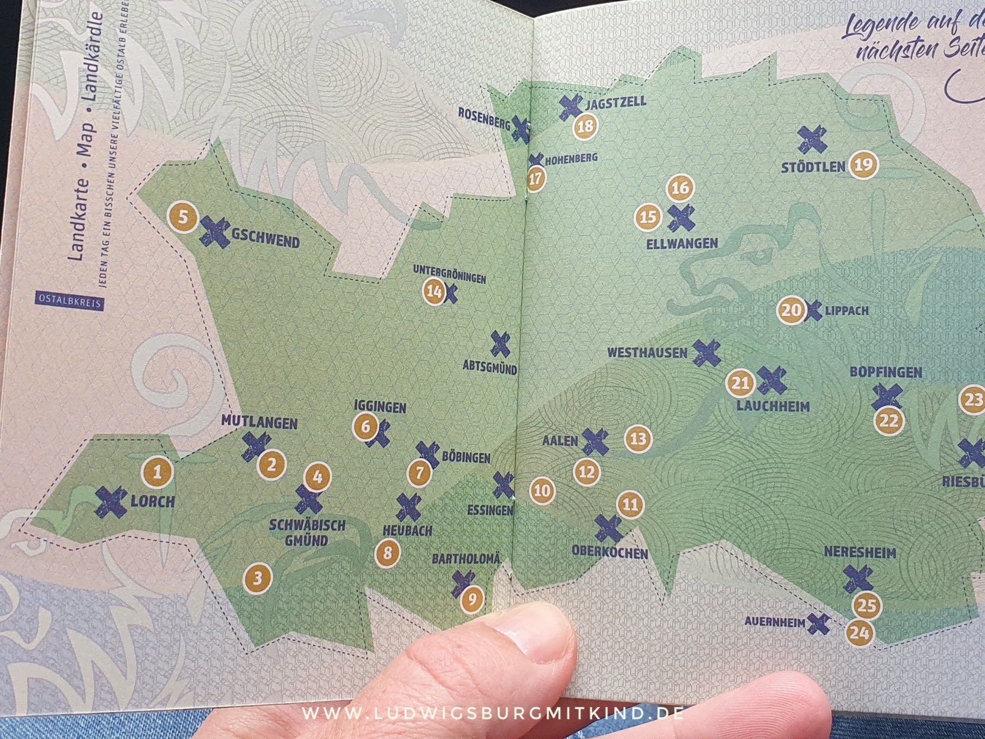 Entdeckerpass mit Ausflugszielen für Familien auf der Ostalb