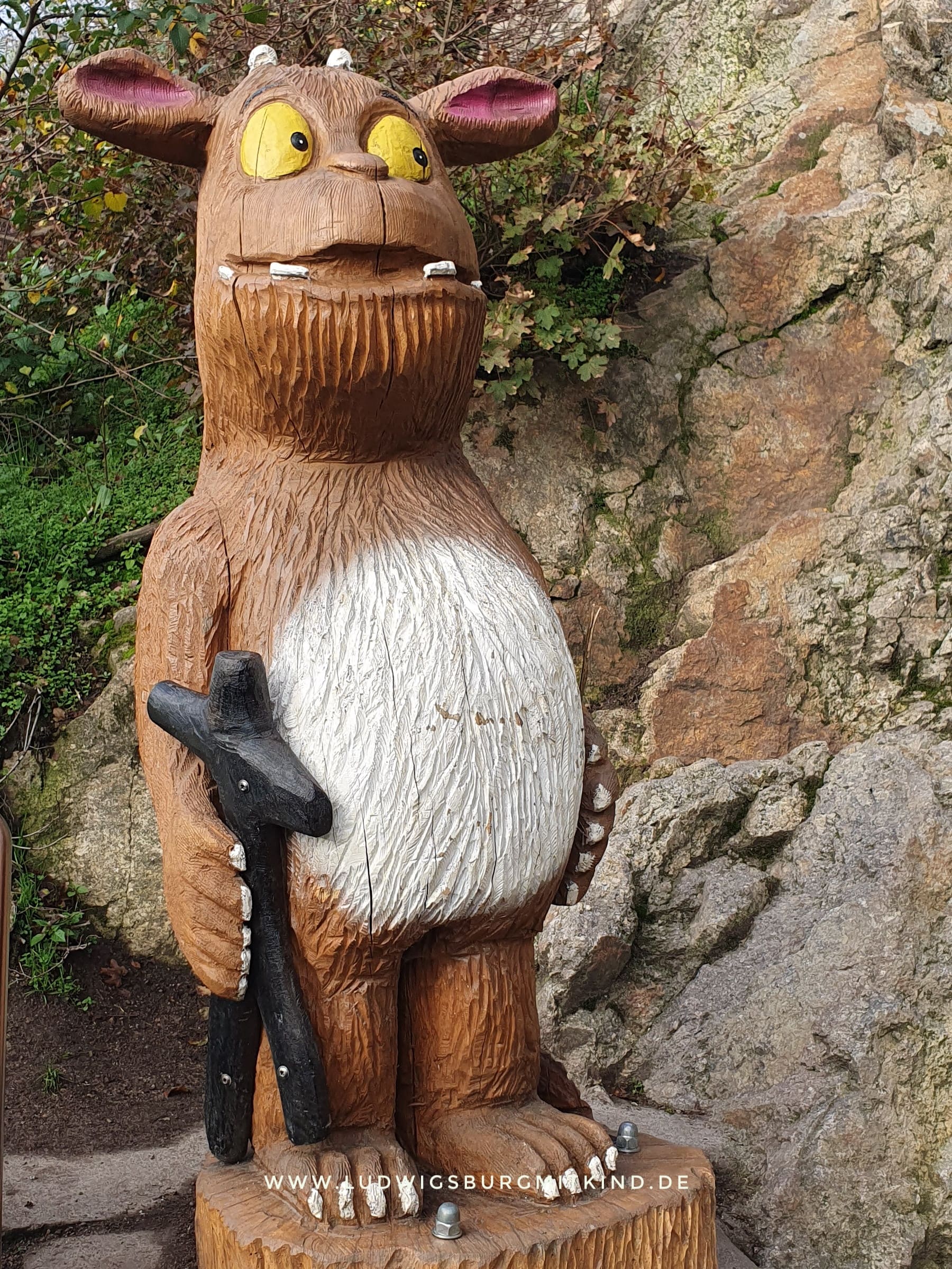 Grüffelo Pfad in Weinheim Familienausflugsziel