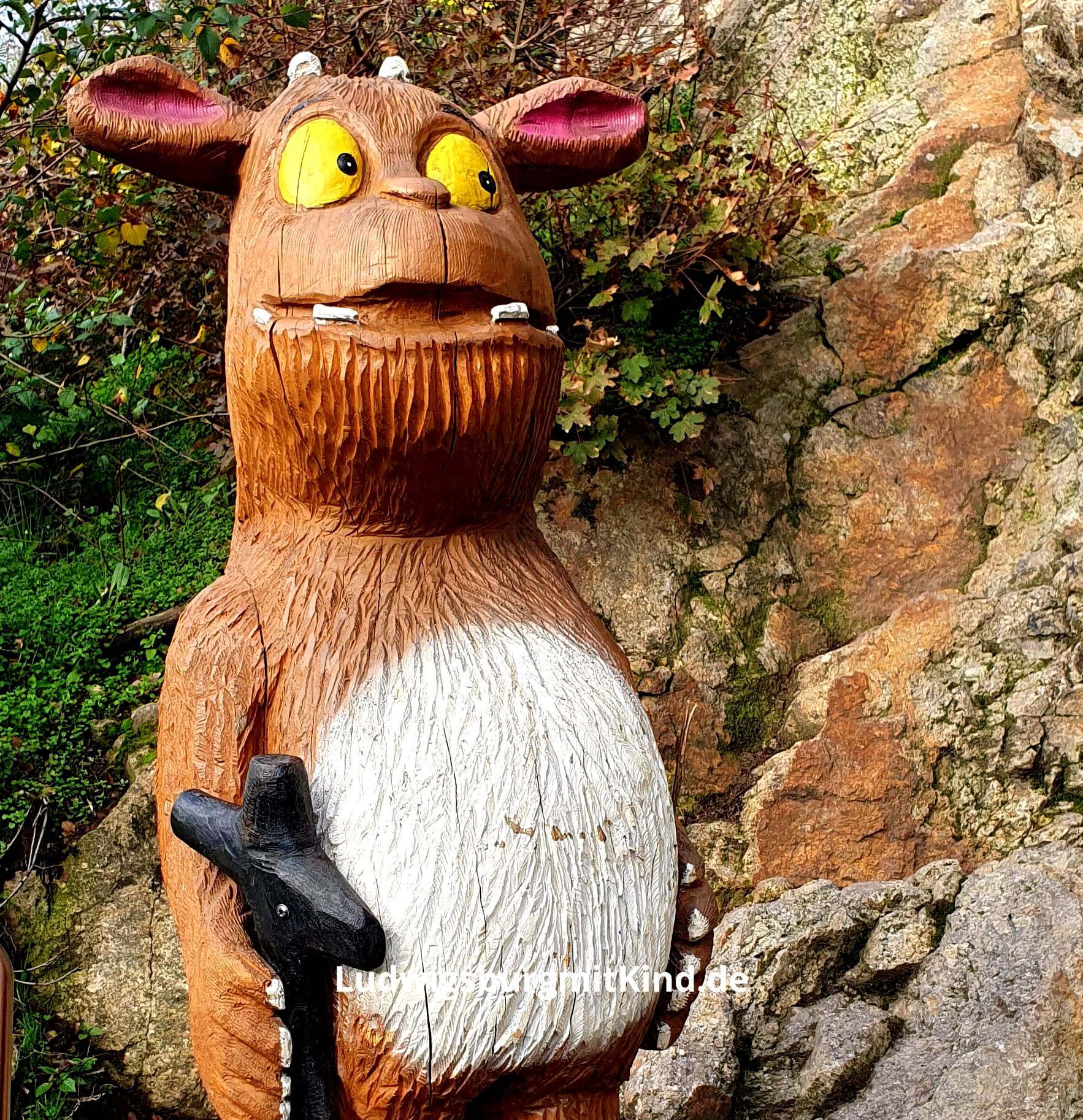 Grüffelo Pfad in Weinheim, Ausflugsziel für kINDER