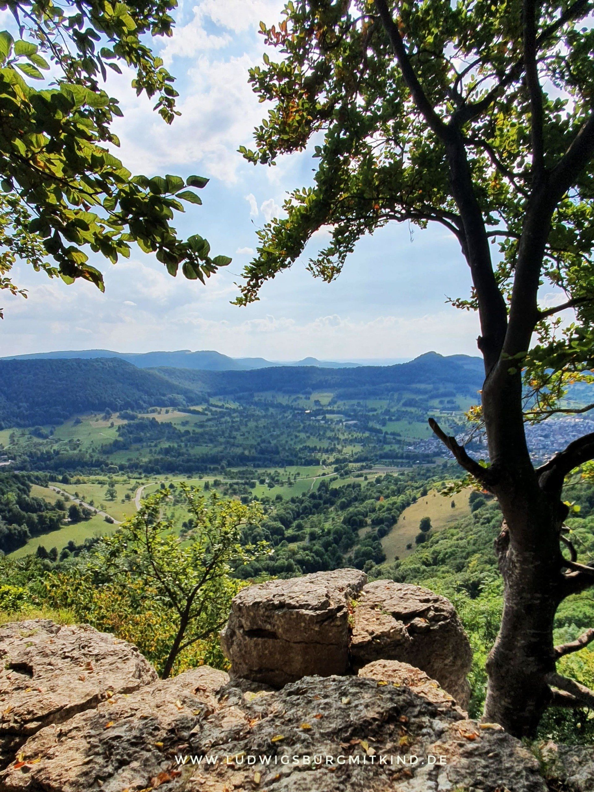 Aussicht hochgehsiedelt