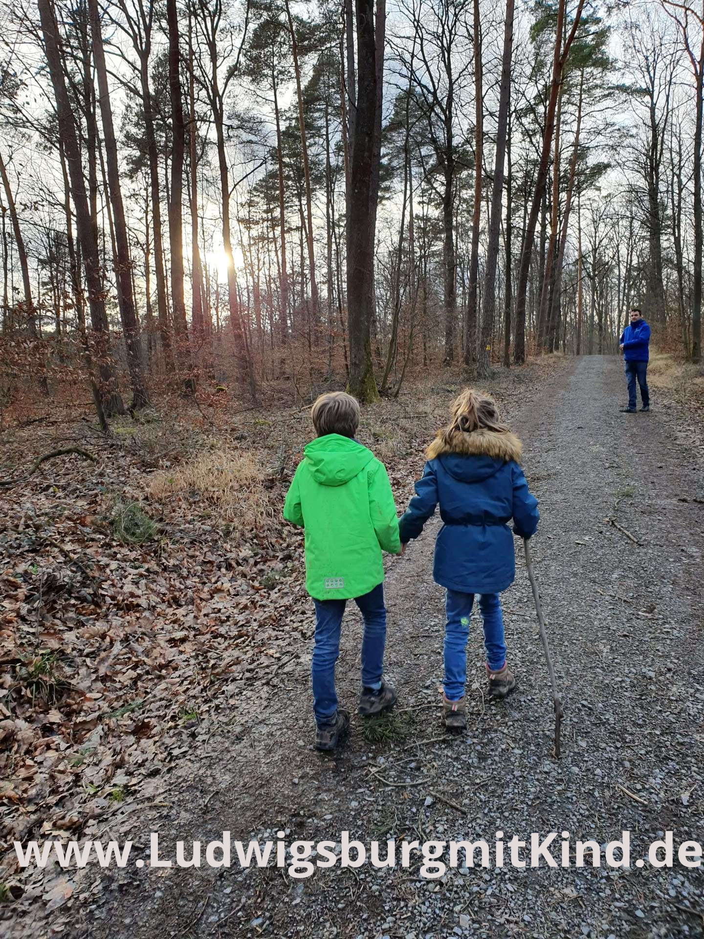 Familienwanderung Zipfelbachtal Ludwigsburg Wandern mit Kindern