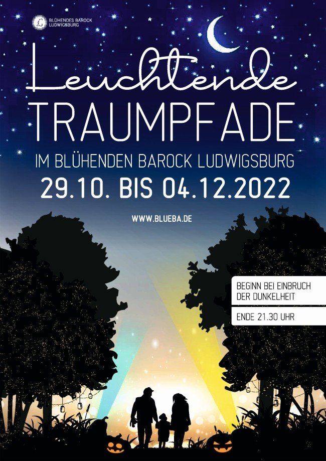 Leuchtende Traumpfade Ludwigsburg