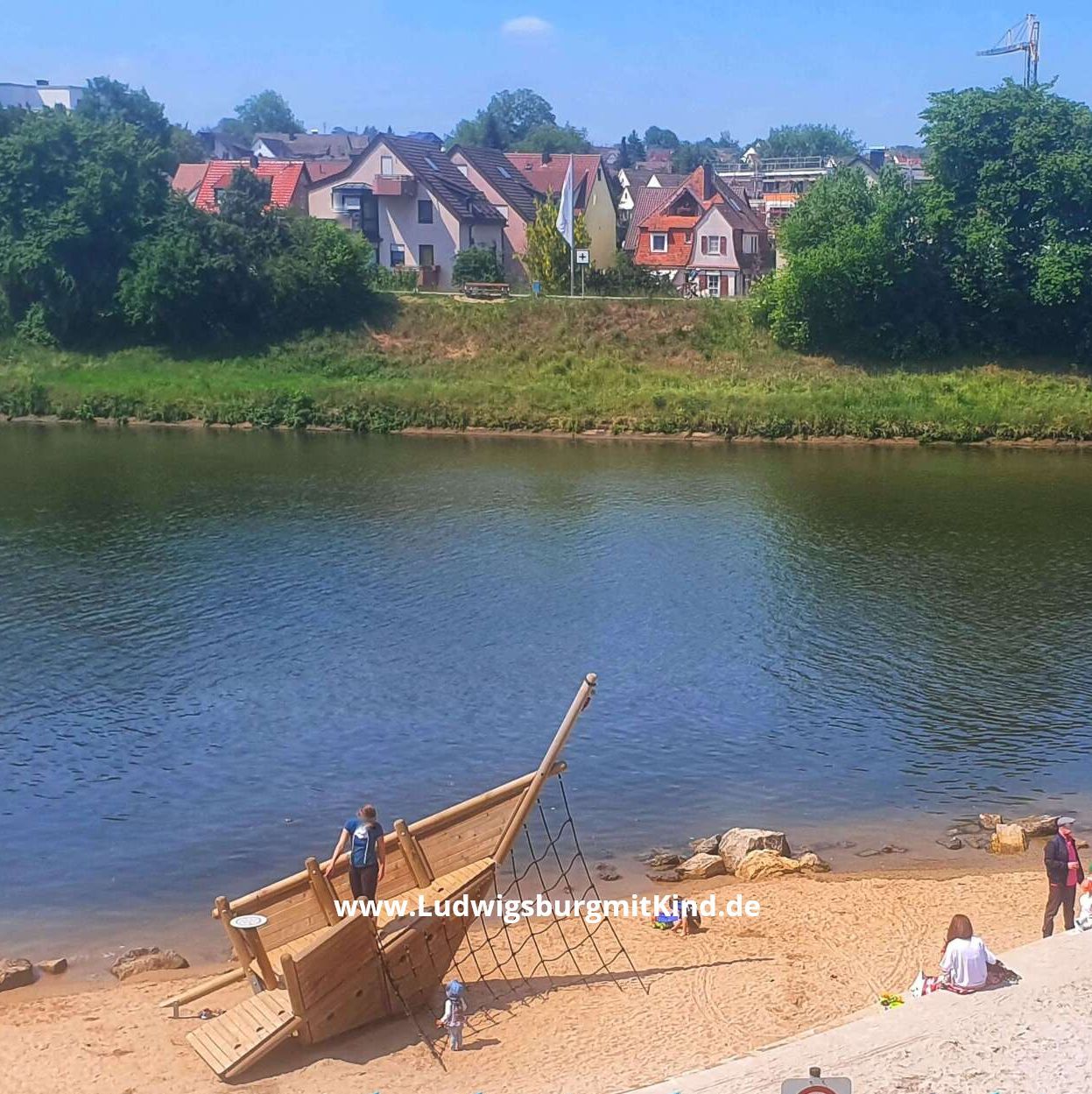 Neckarstrand in Remseck