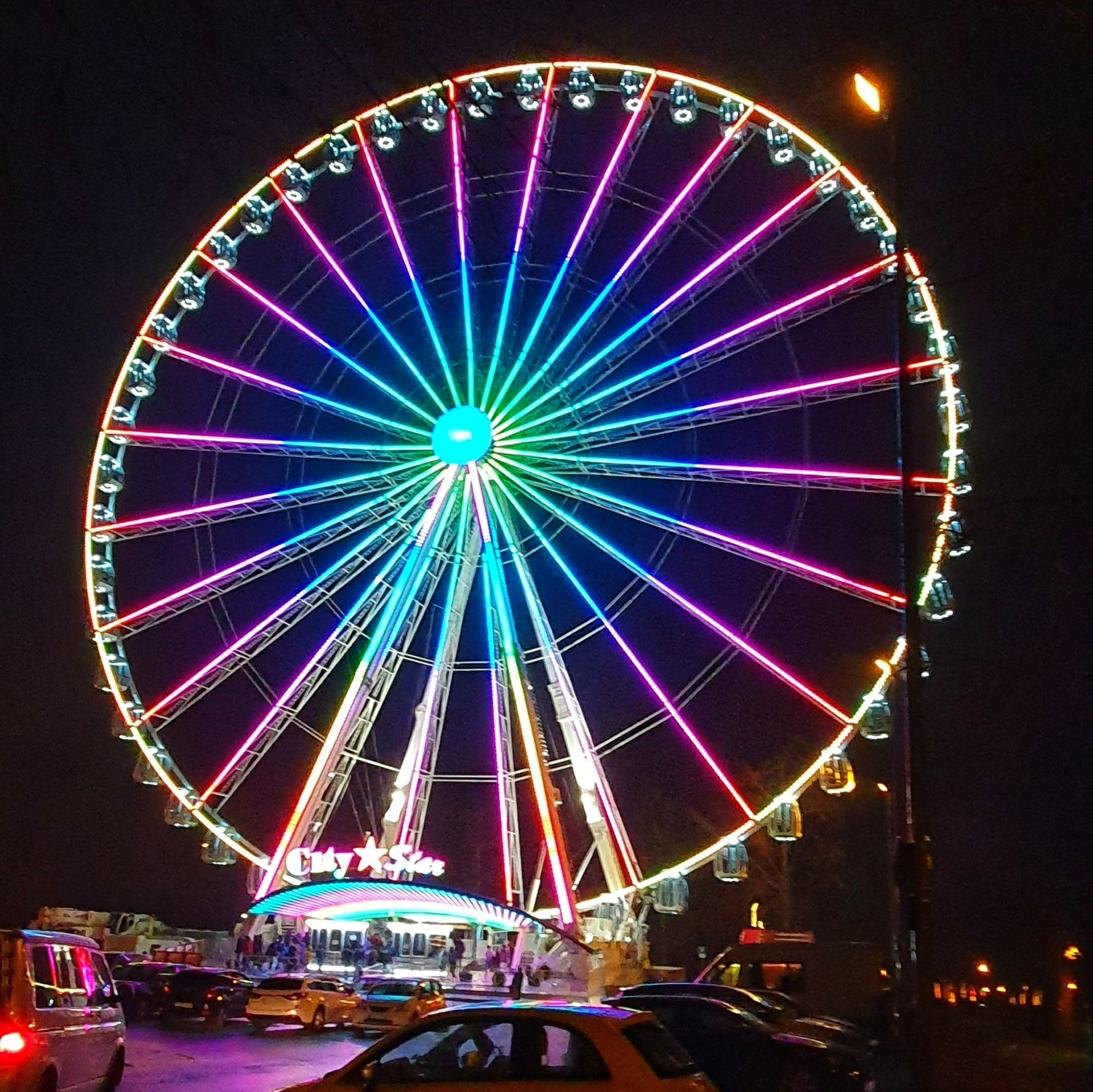 Das Riesenrad in Ludwigsburg