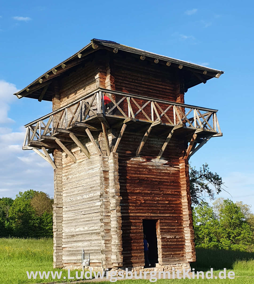 Aussichtsturm Limeswall in Lorch