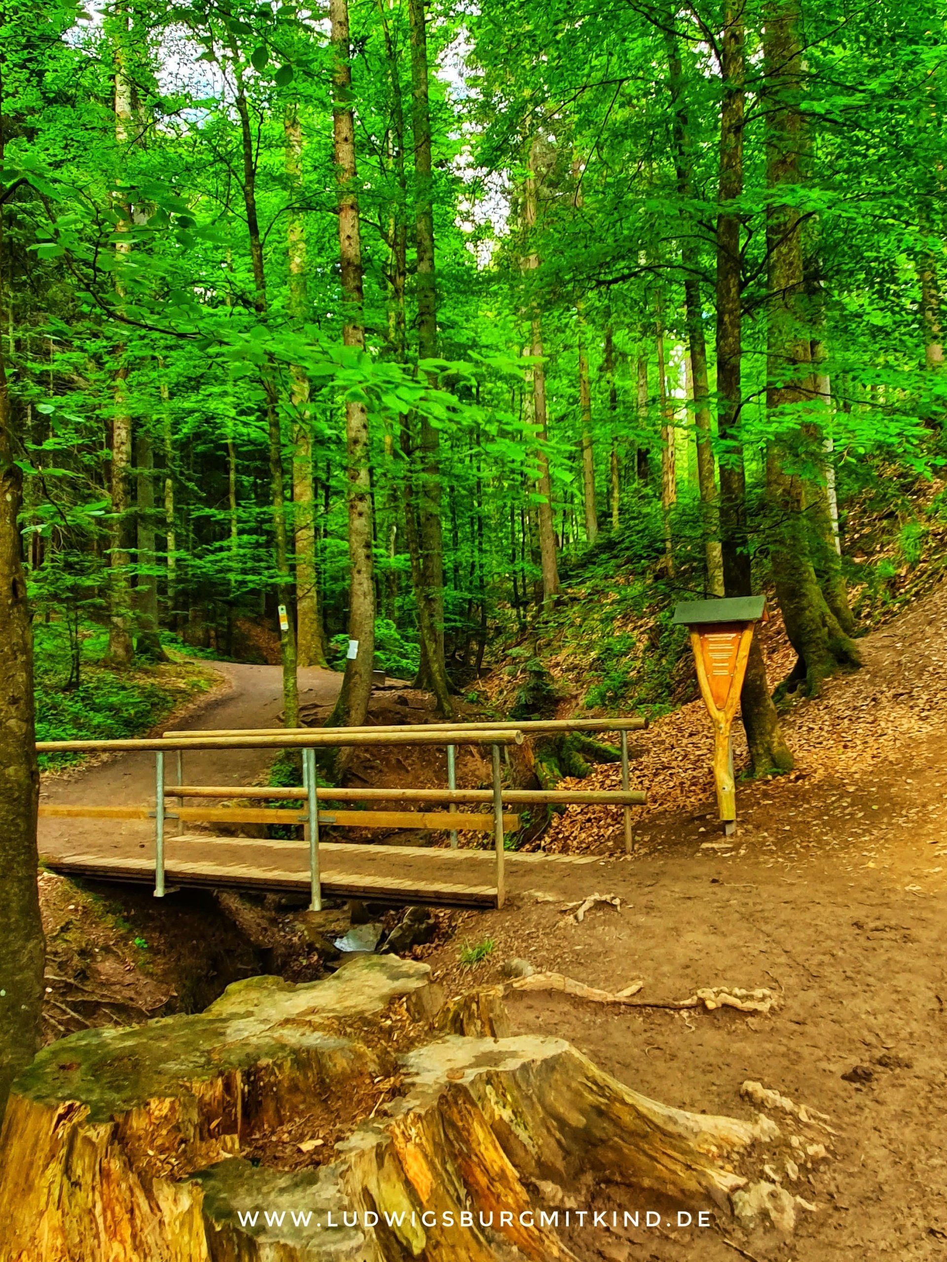 Der Eingang zur Schelmenklinge Lorch.