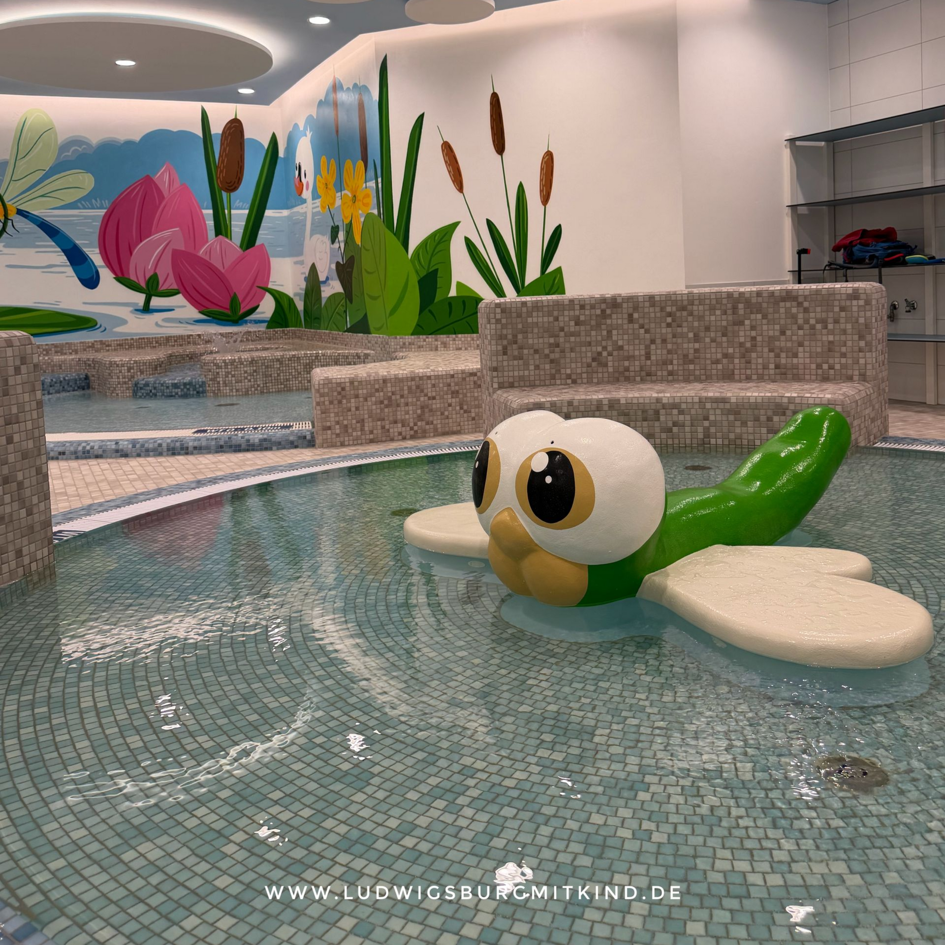 neuer KLeinkindbereich Schwimmbad Ludwigsburg