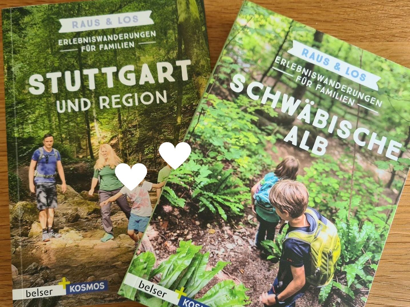 Zwei Wanderführer aus Stuttgart und von der Schwäbischen Alb