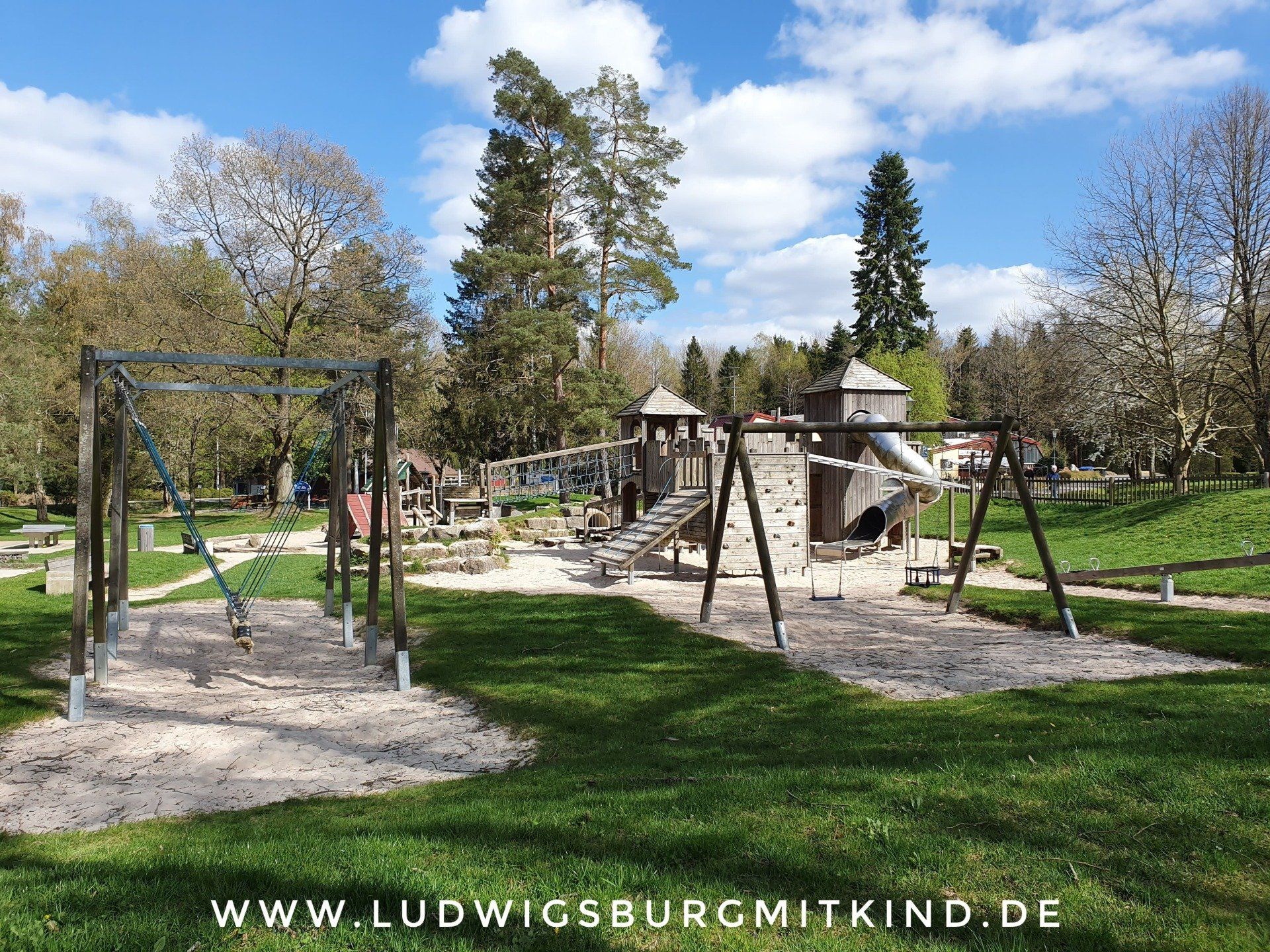 Römerspielplatz im Biergarten Tannwiese in Welzheim Römerspielplatz im Biergarten Tannwiese in Welzheim