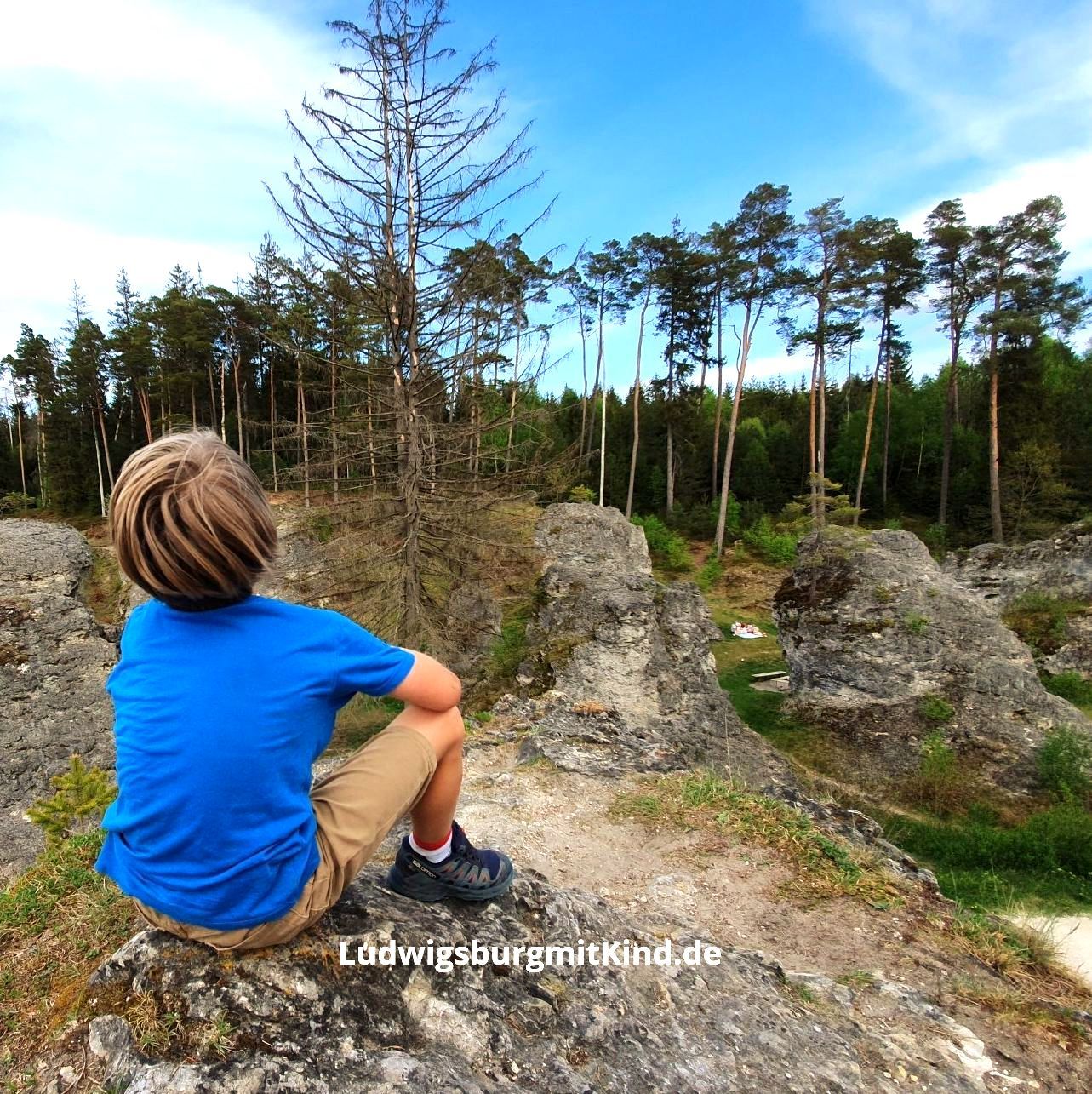 Felsenmeer im Wental Ausflugsziel für Familien auf der Schwäbischen Alb