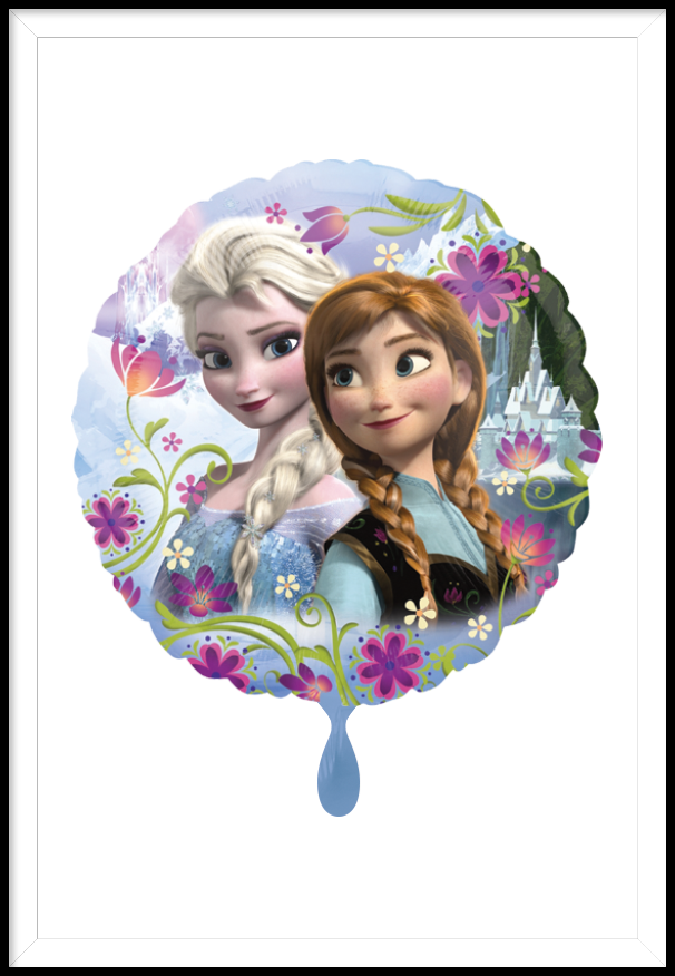 Folienballon Frozen Eiskönigin