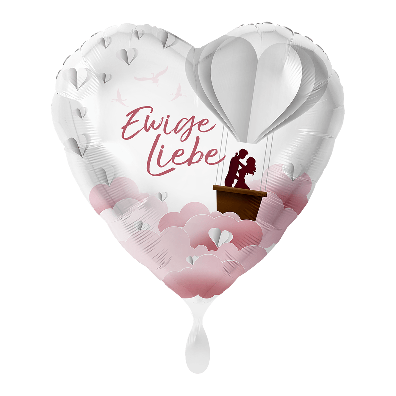 Folienballon Ewige Liebe, Folienballon Hochzeit, Folienballon Worms