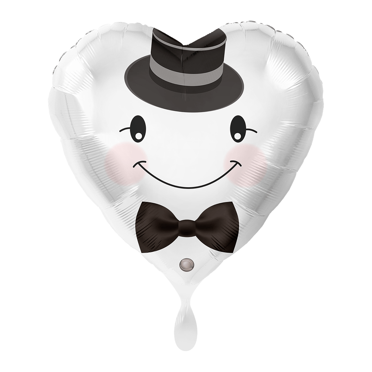 Folienballon Bräutigam, Folienballon Hochzeit, Folienballon Worms