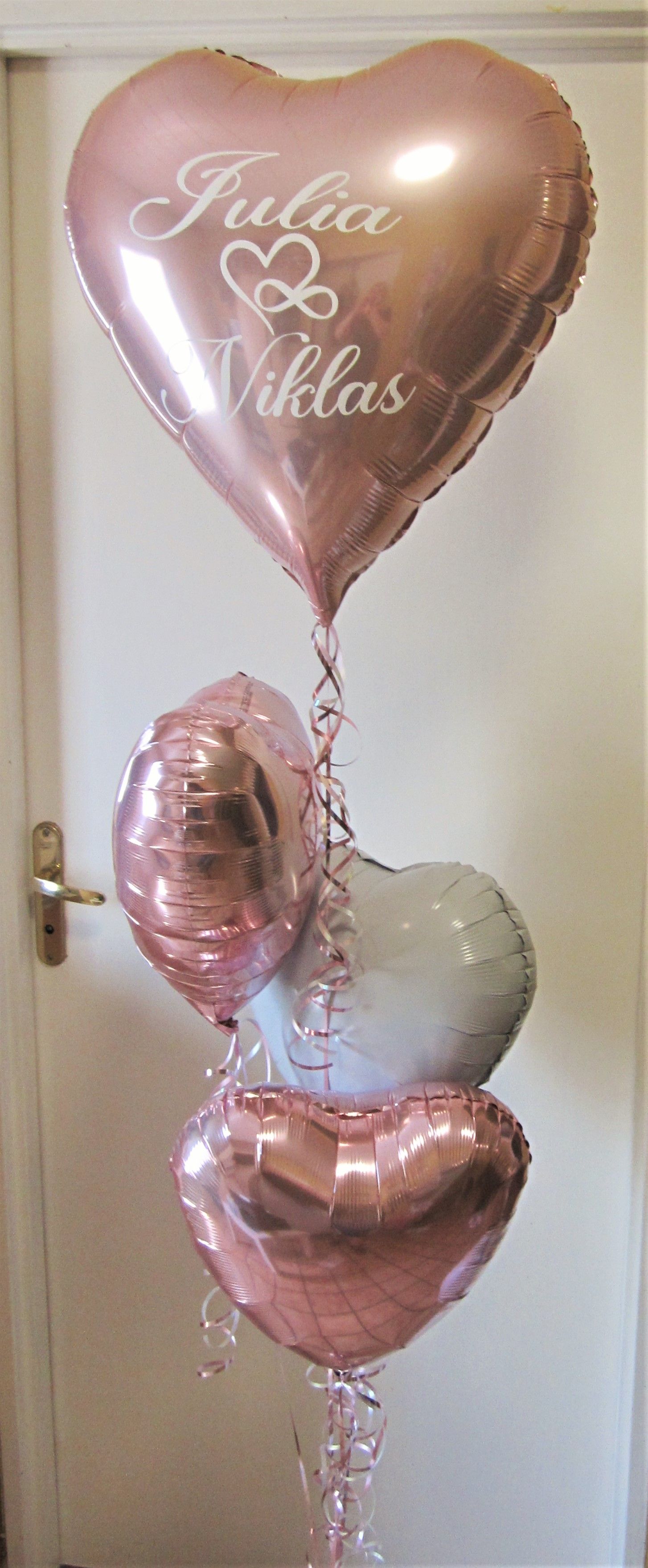 Folienballon Herz zur Hochzeit, Folienballons Worms Ballonherze