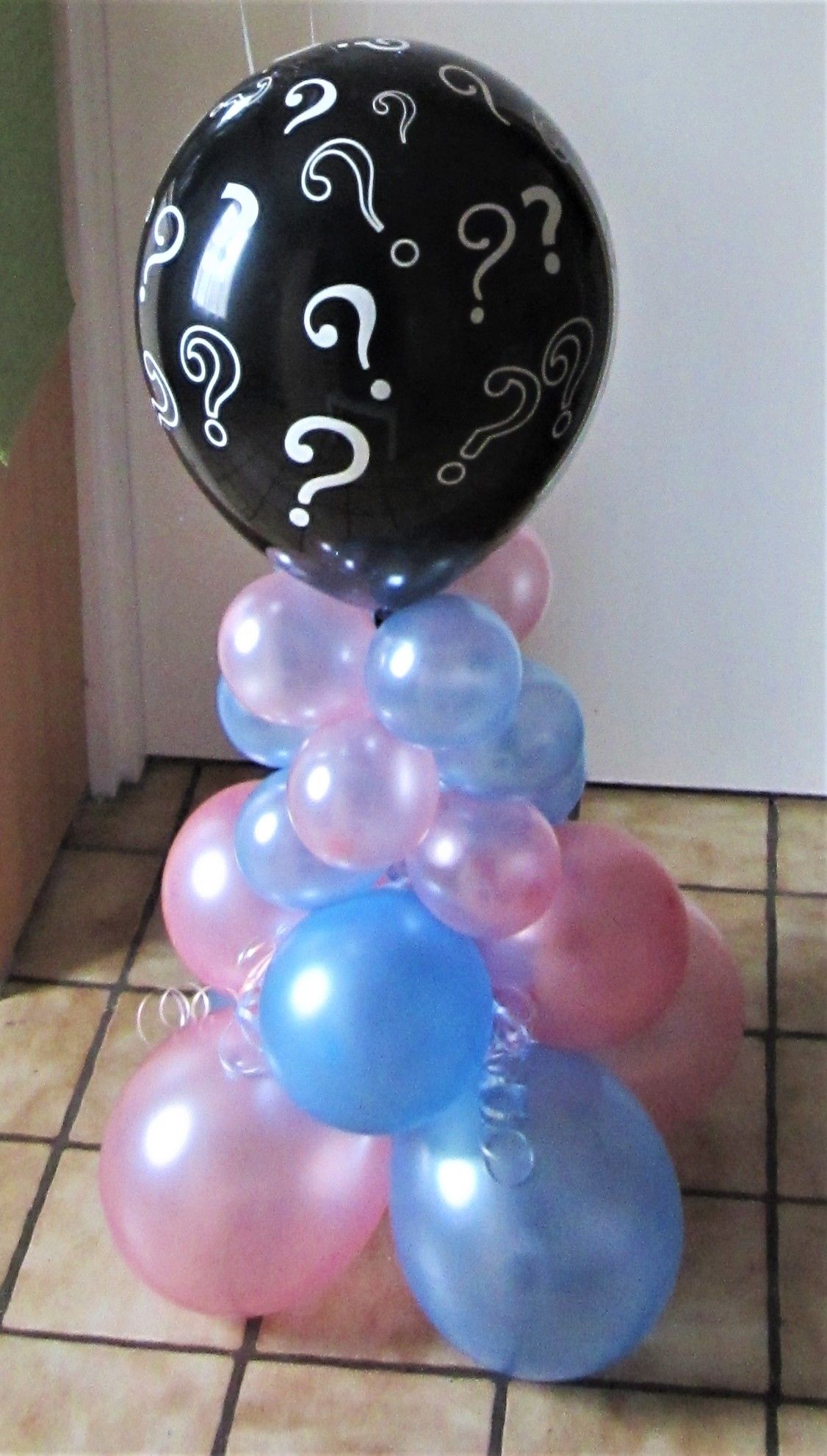 Gender Ballonsäule, Gender Reveal Ballon,  Ballon zur Geschlechtsbestimmung, Boy or Girl, Babyparty, Genderballon, Genderballon Worms