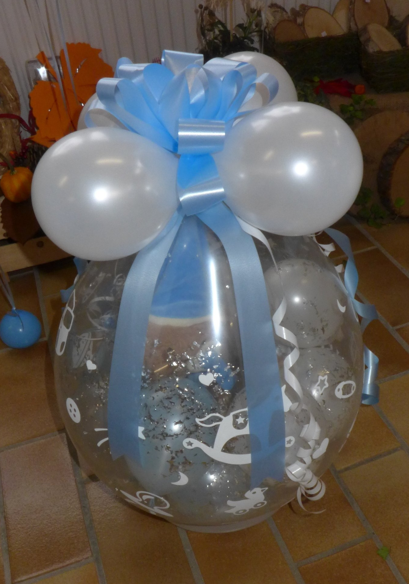 Verpackungsballon zur Geburt, Geschenkballon zur Geburt