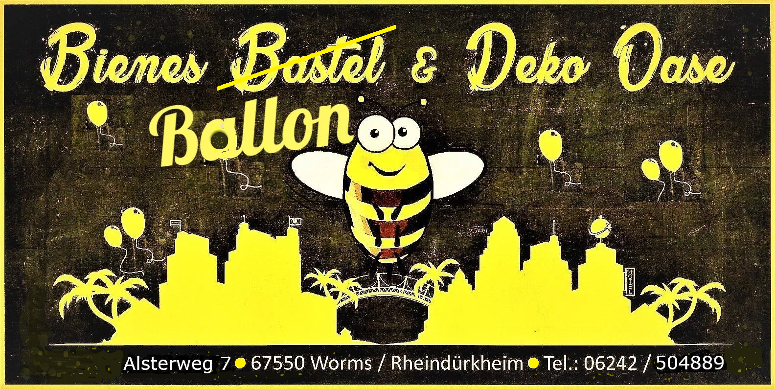 Ballons, Folienballons, Dekoartikel