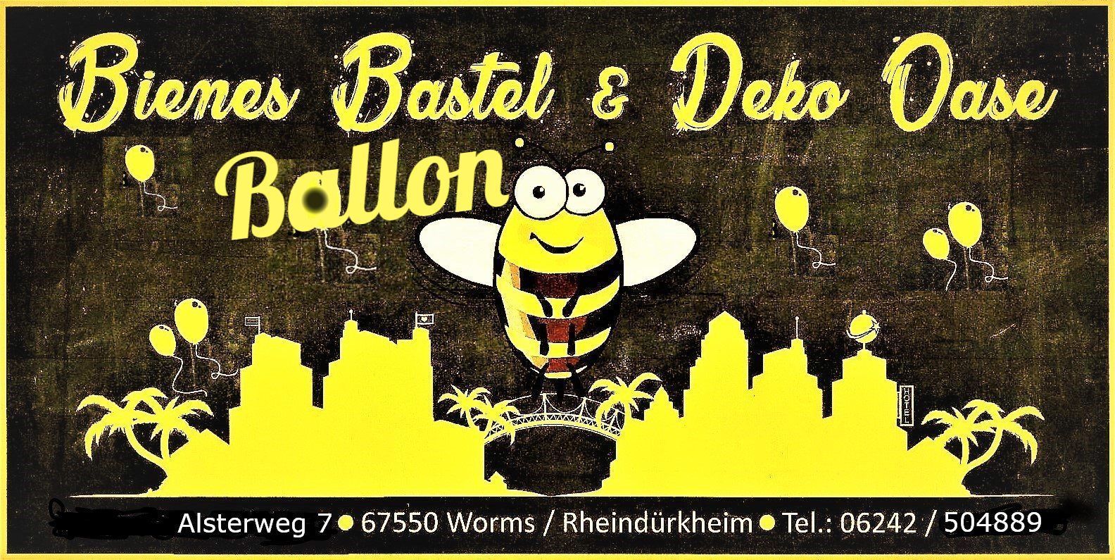 Ballons, Folienballons, Dekoartikel