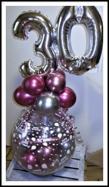 Verpackungsballon zum Geburtstag