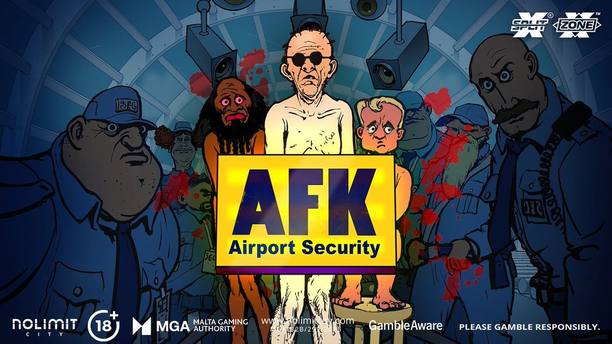AFK Airport Security : Nolimit City transforme les contrôles d'aéroport en une machine à sous.