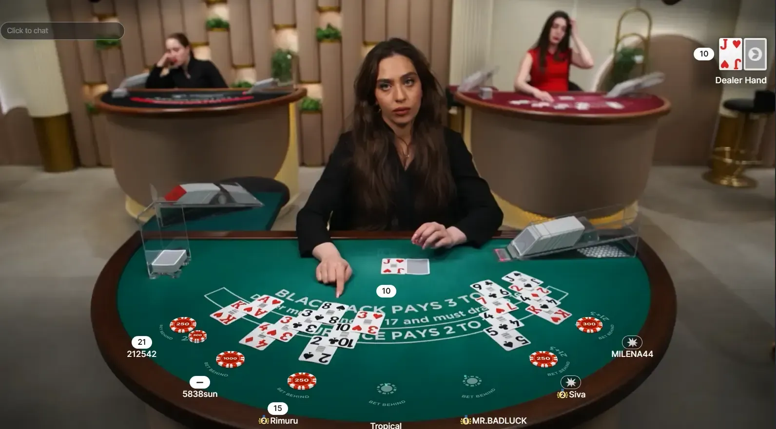variante de blackjack avec croupiers en direct : Blitz Blackjack variante de blackjack avec croupiers en direct : Blitz Blackjack