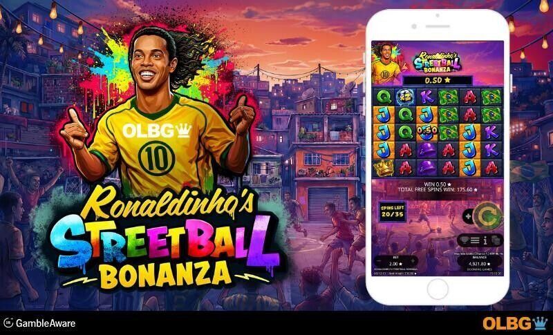 Booming Games lance Ronaldinho’s Streetball Bonanza, une machine à sous inspirée du football.