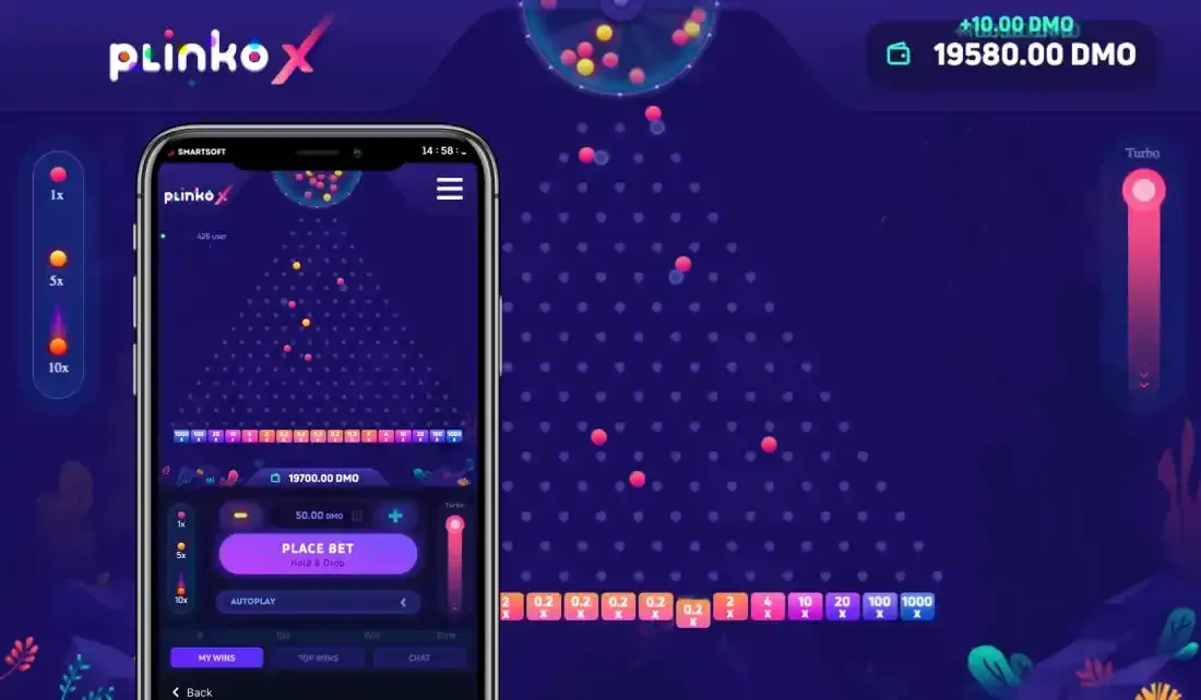 jeux de casino en ligne Plinko