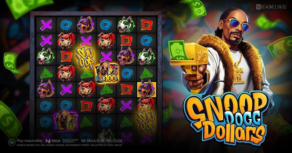 Jouer avec le rappeur Snoop Dogg sur l’étonnante machine à sous en ligne Snoop Dogg Dollars