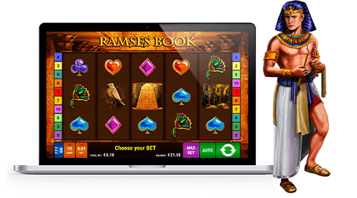 machine a sous en ligne sur mobile Ramses Book du développeur Gamomat
