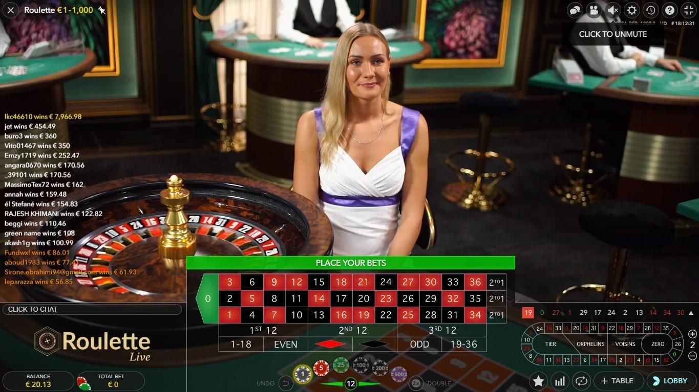 variante de baccarat avec croupiers en direct : Classic Baccarat 