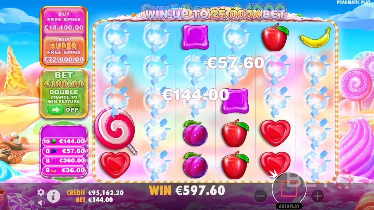 machine a sous en ligne Sweet Bonanza