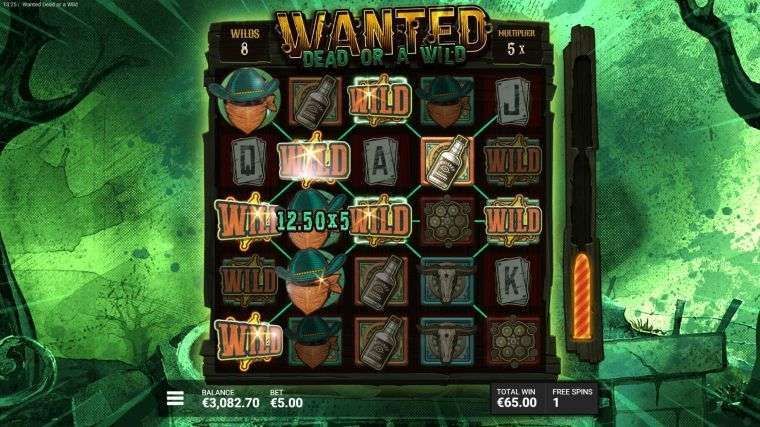 machine a sous en ligne Wanted Dead or a Wild