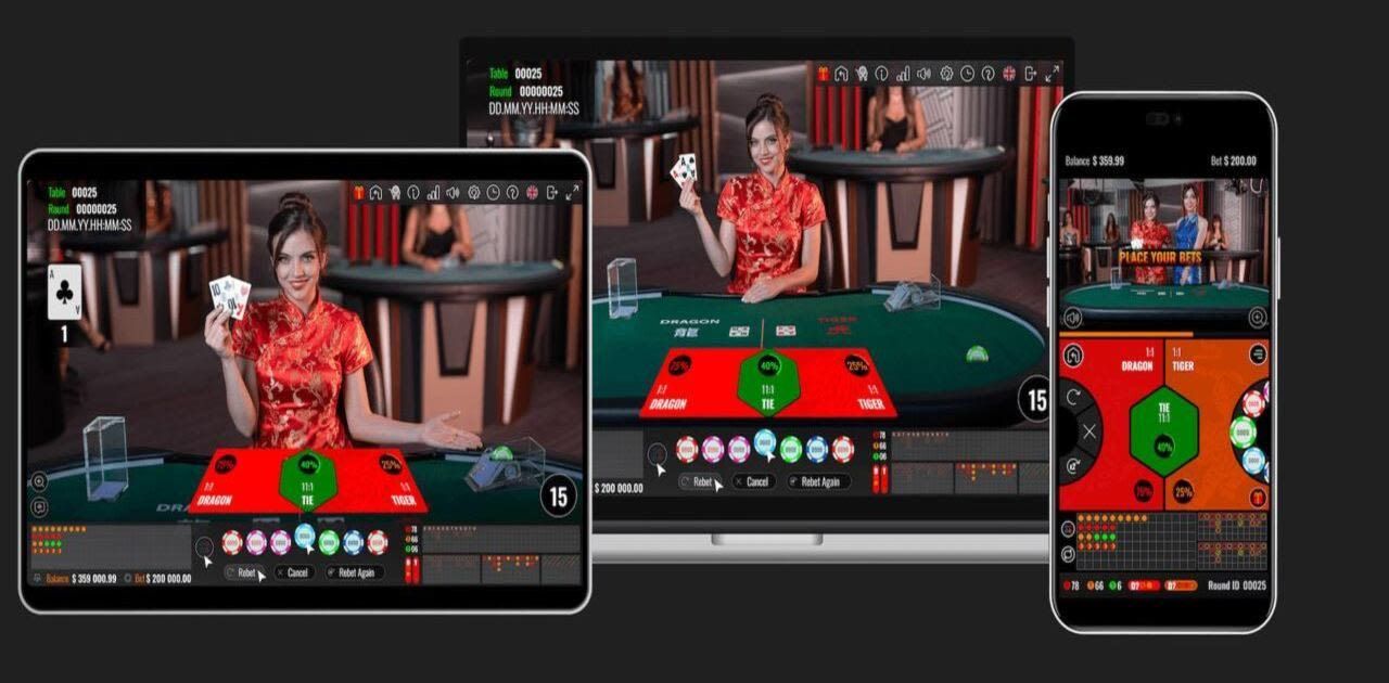 Autres jeux de casino  en direct en ligne sur mobile