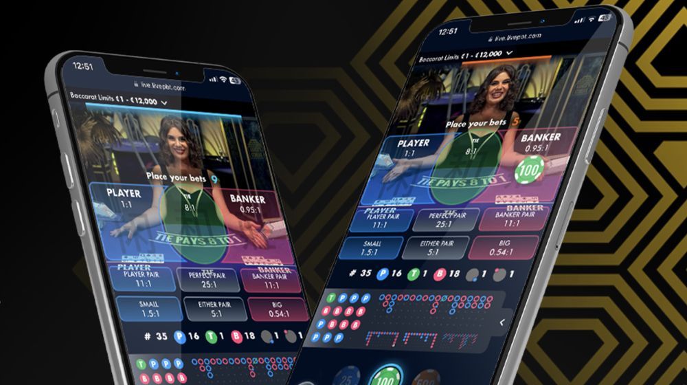 les jeux de baccarat en direct sur mobile