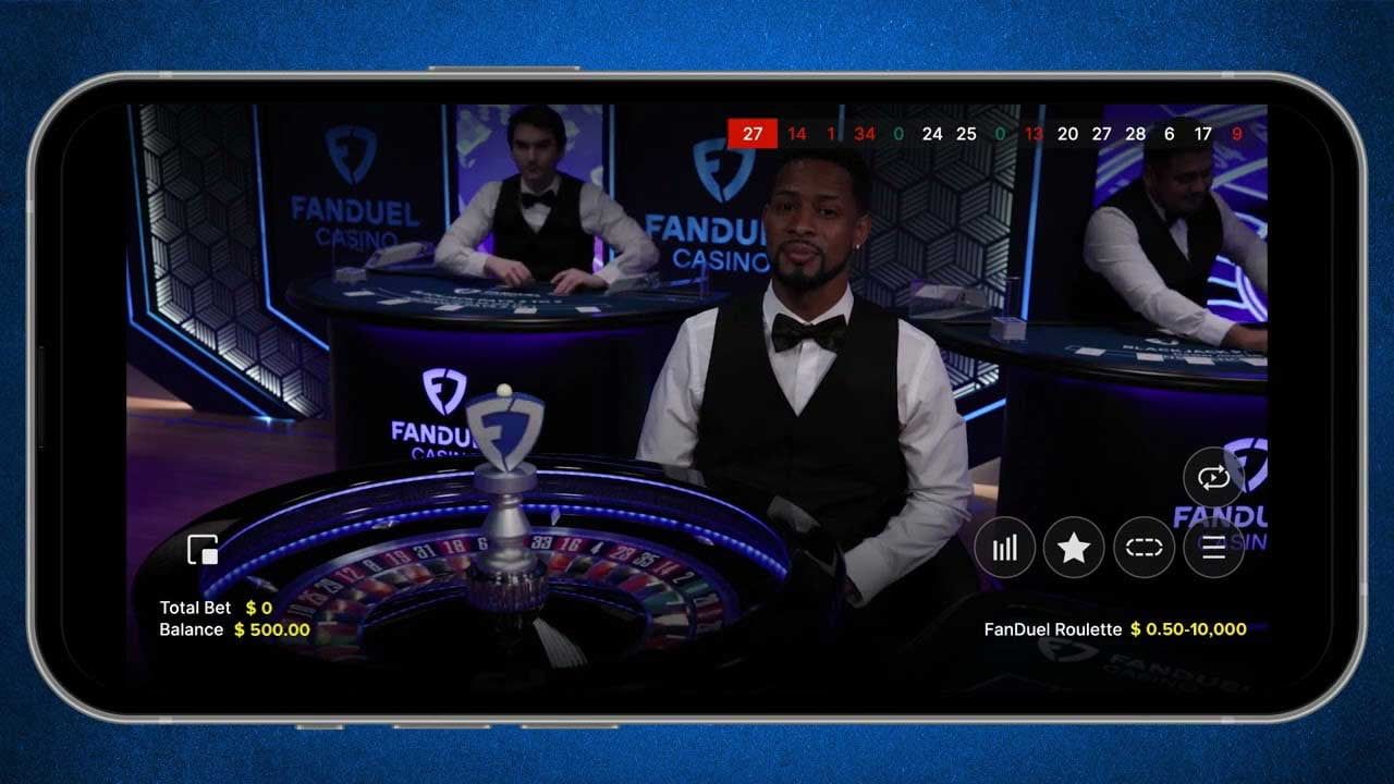 jouer au casino en direct pour Android