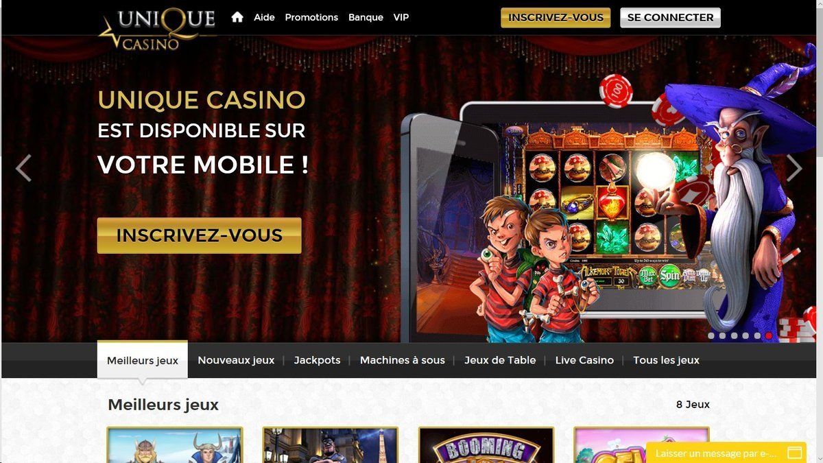 Casino Unique Mobile casino unique mobile