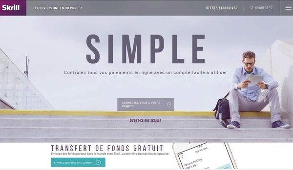 Skrill méthode de paiement de casino en ligne sur smartphone Skrill