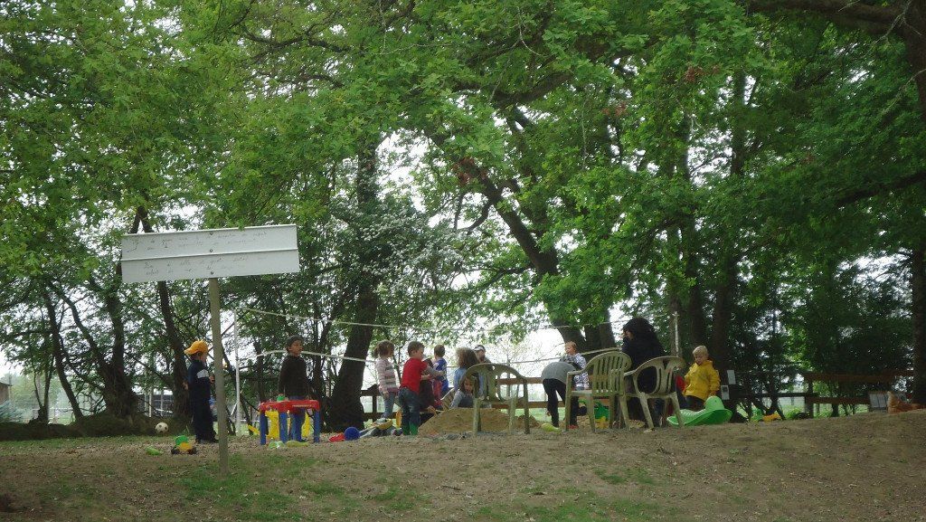 Aire de jeux enfants