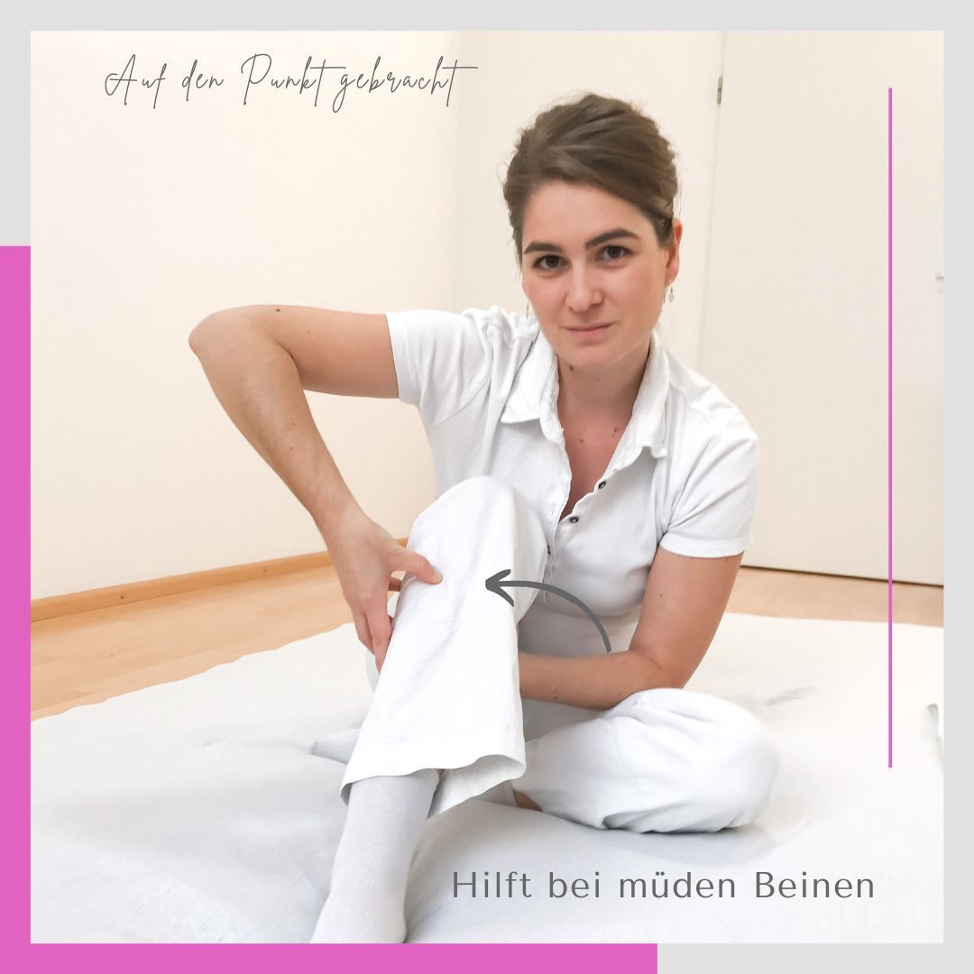 Shiatsu bei müden Beinen