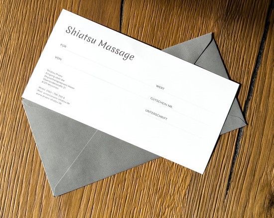 Gutschein für eine entspannende Massage in München – ideale Auszeit für Körper und Seele.