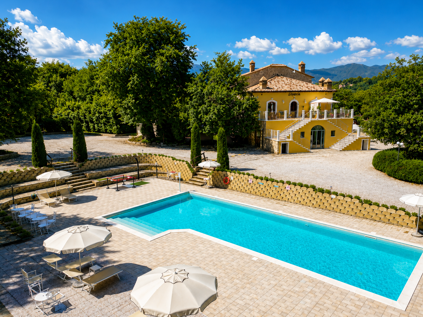 B&B in Abruzzo con piscina e vista Majella