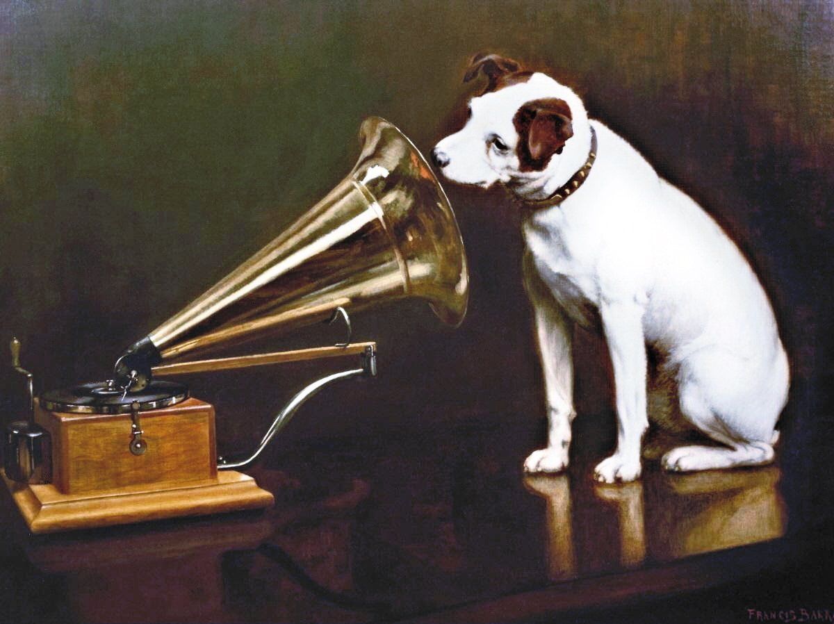 Francis Barraud - Victor Talking Machine Company, Public Domain, https://commons.wikimedia.org/w/
