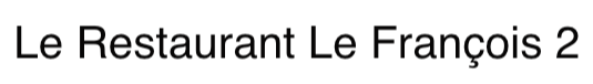 Le Restaurant Le François 2
