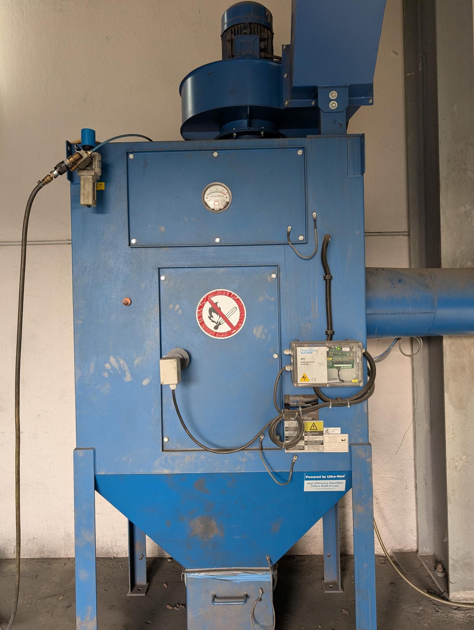 Filteranlage der Drahtgurt-Strahlanlage