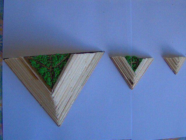 Pyramide sur 3 niveaux